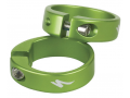 anéis de travamento specialized - verde anodizado