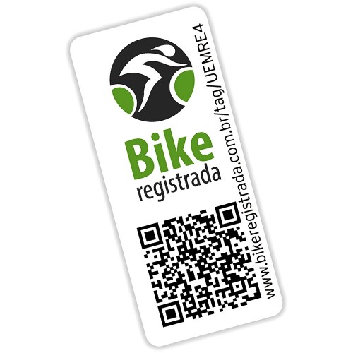 Selo de segurança bike registrada