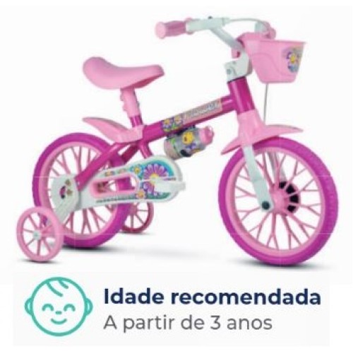 Bicicleta Nathor Flower - Aro 12