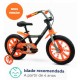 Bicicleta Nathor First Pro Aluminum Masculina Aro 14