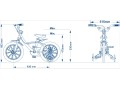 Bicicleta Nathor First Pro Aluminum Feminina Aro 14