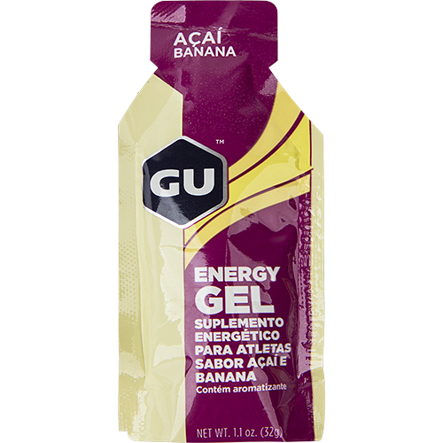 gel gu energy sabor açaí com banana